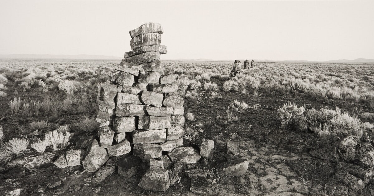 Rock Cairns, Malheur County, Oregon