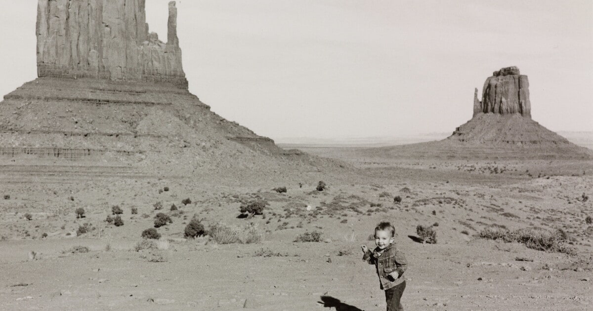 Shane in Monument Valley