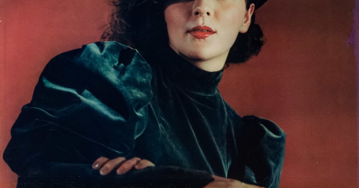 Lady in Green Velvet