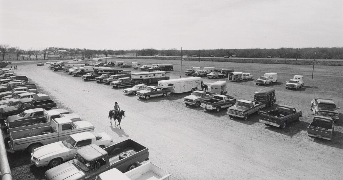 Lone Cowboy, High School Rodeo, Cleburne, TX 1986