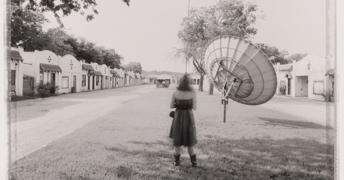 Prostitute and Satellite Dish