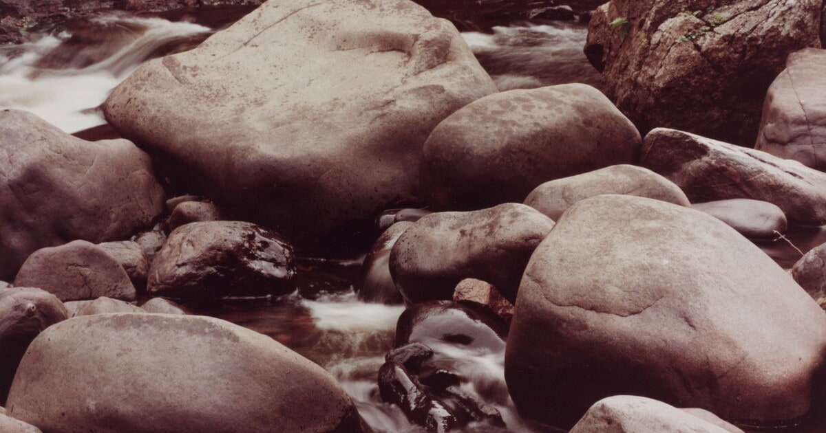 [Rocks in a stream]