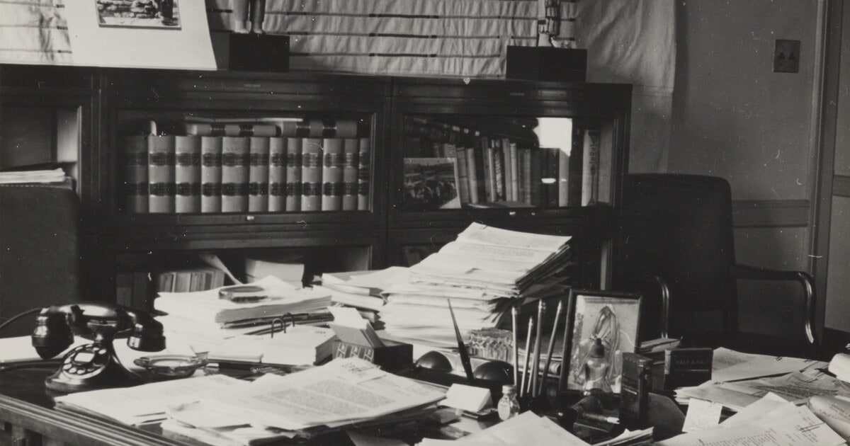 John Collier's Desk, Washington D.C.