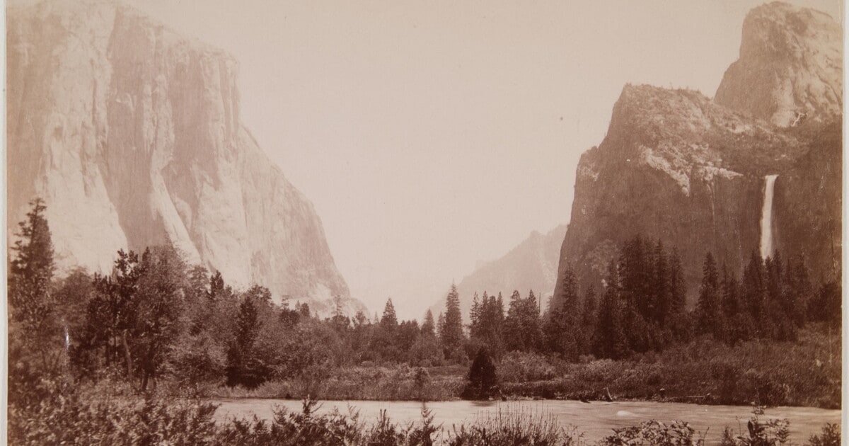 Up the Valley. From Bridal Veil Meadows