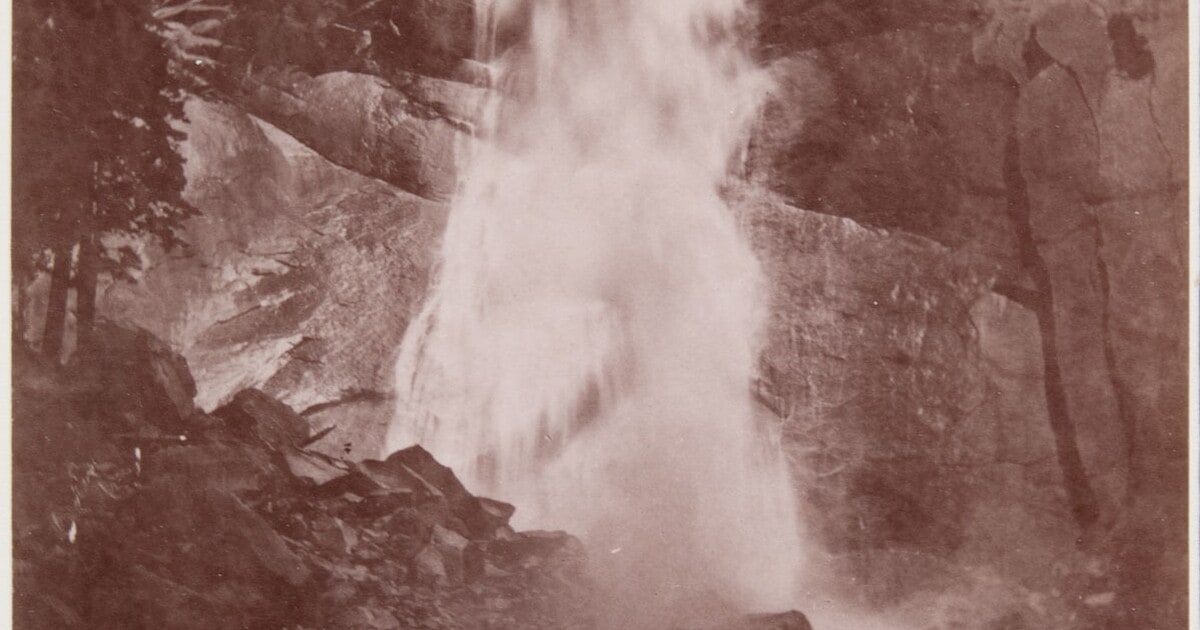 Instantaneous View of Nevada Fall. 700 Feet