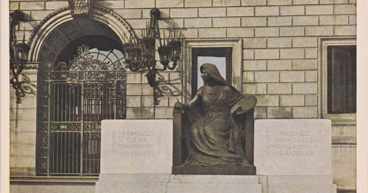 "Art" by Bela L. Pratt- Boston Public Library