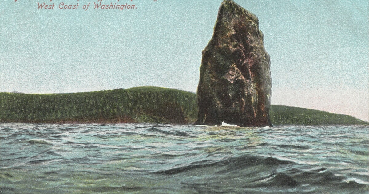 North Rock off Cape Flattery, West Coast of Washington