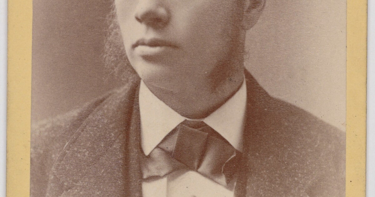 [Portrait of a young man]