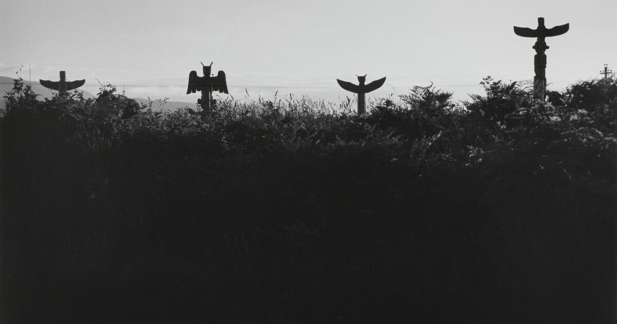 Kwakiutl, Park/Cemetery, Alert Bay, British Columbia