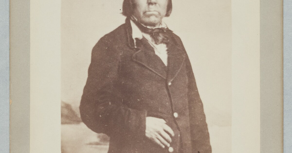 Naw-gaw-nab, The Foremost Sitter, in European Dress