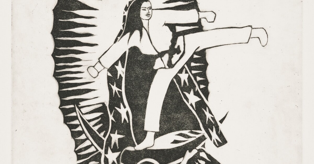 La Virgen de Guadalupe Defendiendo Los Derechos de los Chicanos