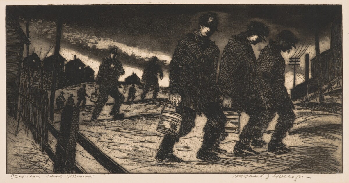Scranton Coal Miners