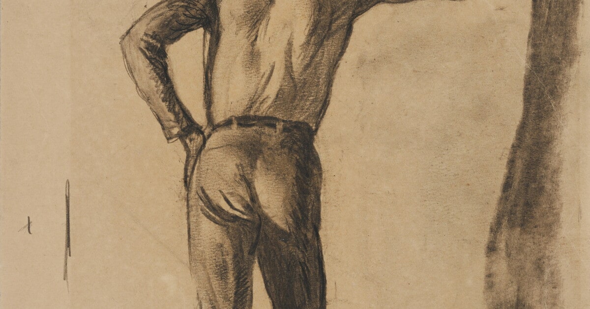 [Standing man with cowboy hat]