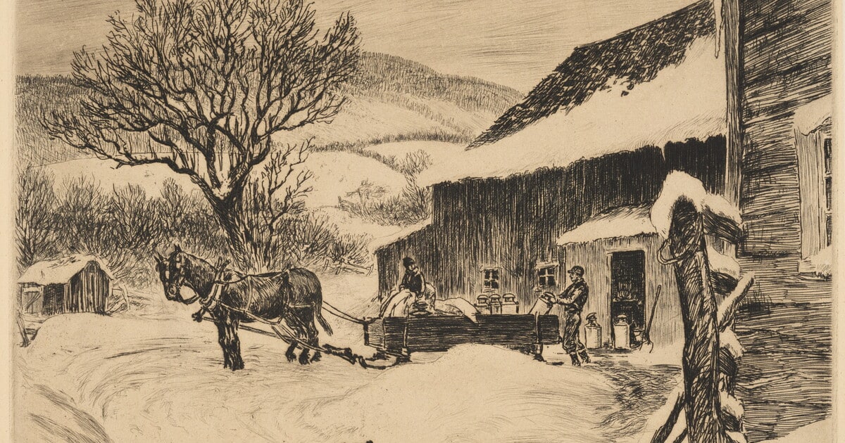 Hauling the Milk