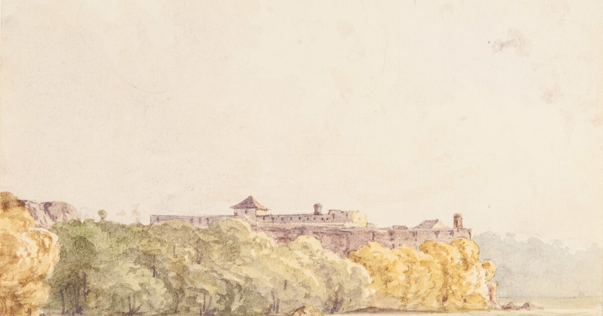 Fort San Lorenzo, Mouth of Rio Chagres, New Granada, 1852