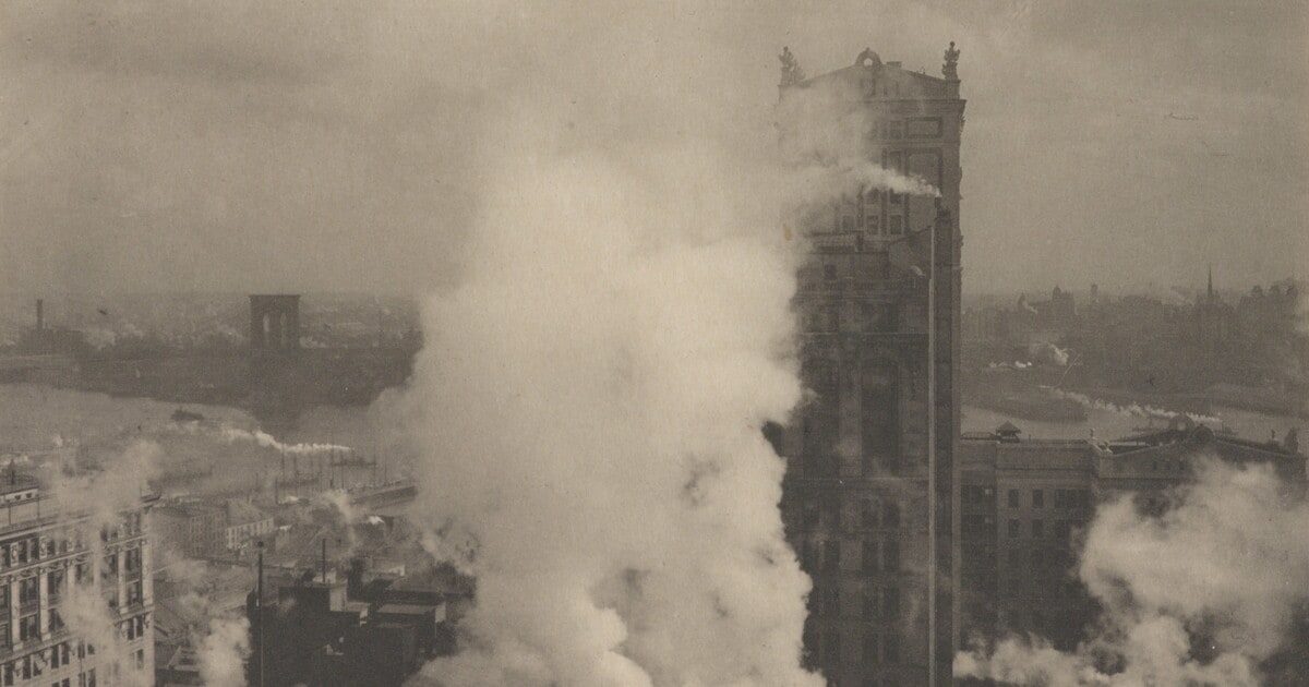 Over the House-Tops -- New York