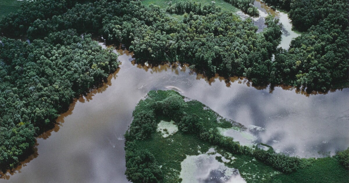 Mississippi River near Prairie du Chien, Wisconsin