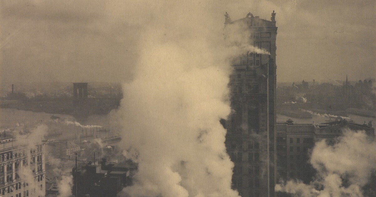 Over the House-Tops -- New York