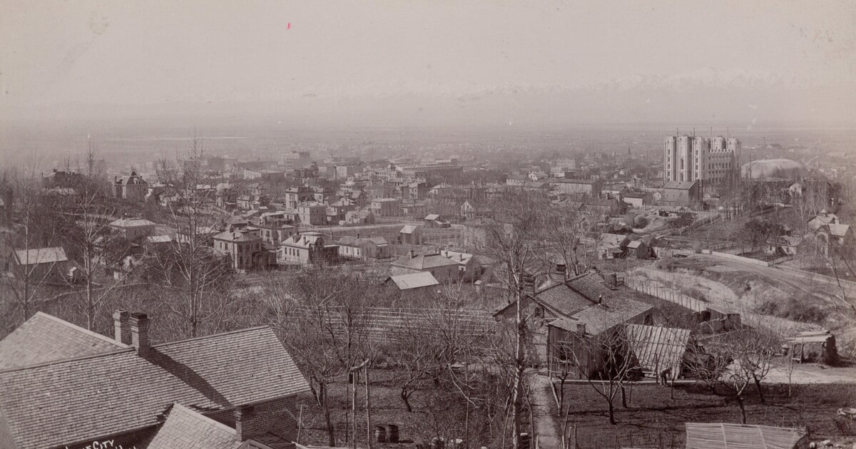 Salt Lake City from Prospect Hill
