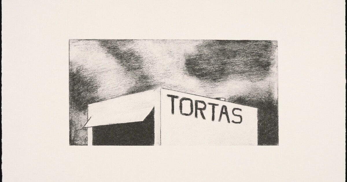 Archi-props, After Ed Ruscha [Tortas]