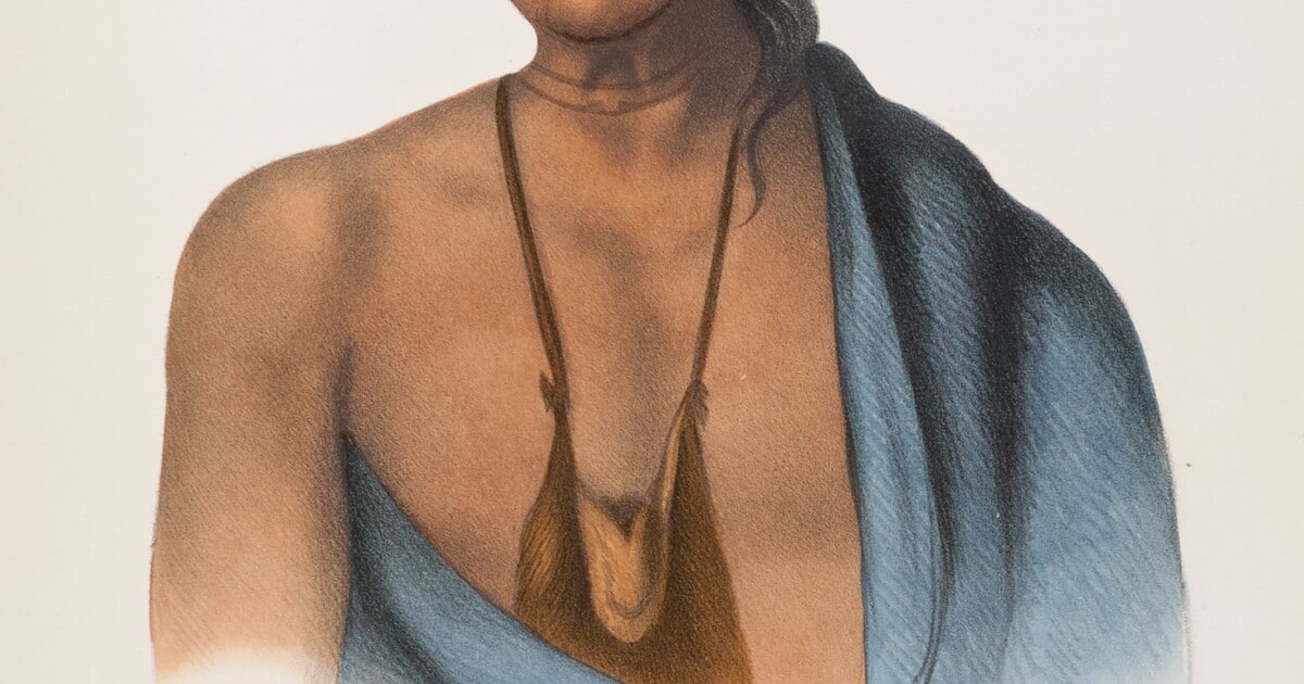 Lap-Pa-Win-Soe, a Delaware Chief