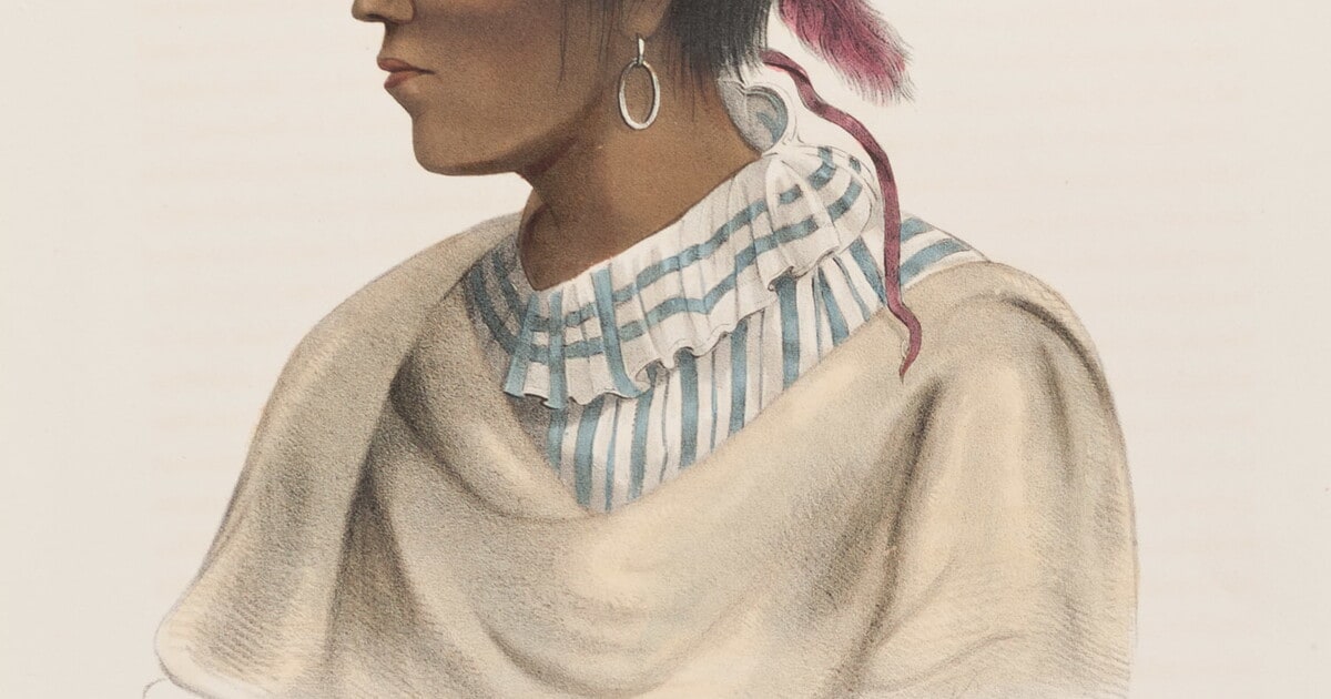 Me-Te-A, a Pottawatomie Chief