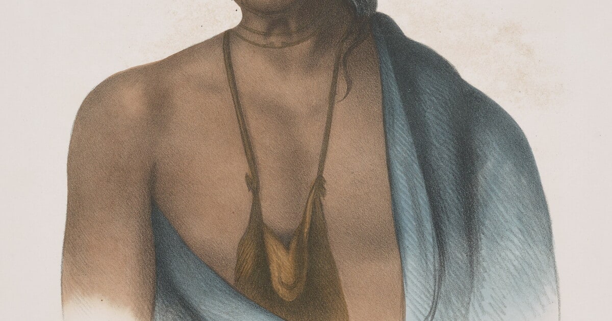 Lap-Pa-Win-Soe. A Delaware Chief.
