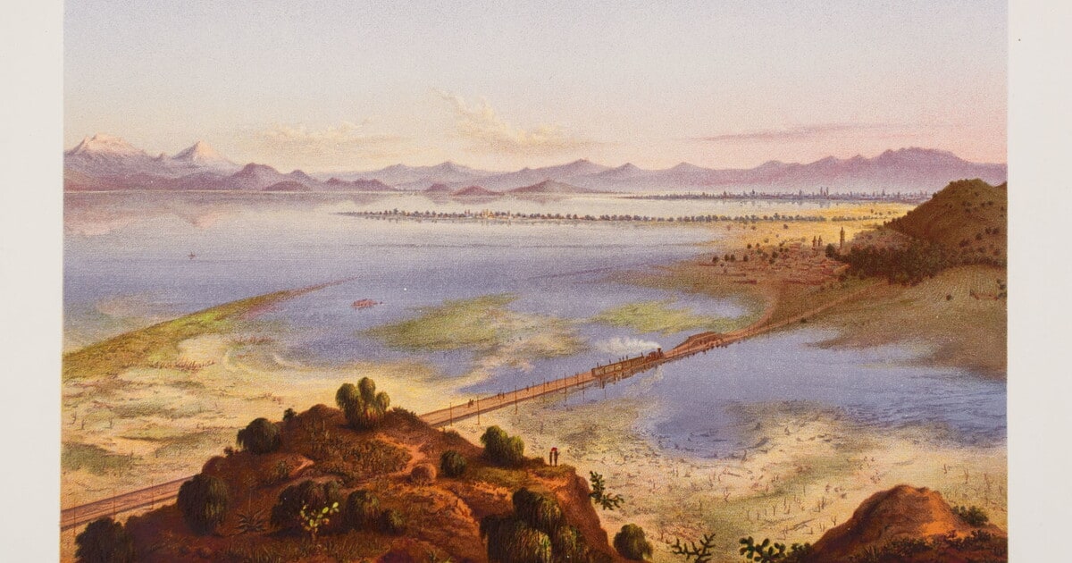 Valle de México (tomado desde el cerro del Risco.)