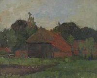 Landscape with a Farmhouse