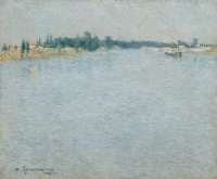 The Seine at Saint-Ouen, Morning