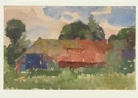 Landscape with Farmhouse