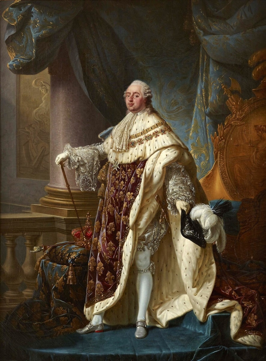 Louis XVI in sacred costume