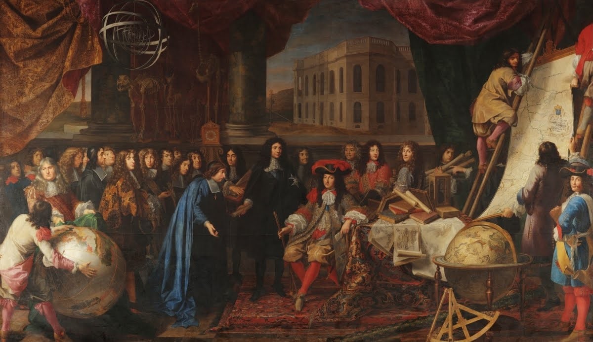Establishment of the 'Academie des sciences' and foundation of the 'Observatoire'