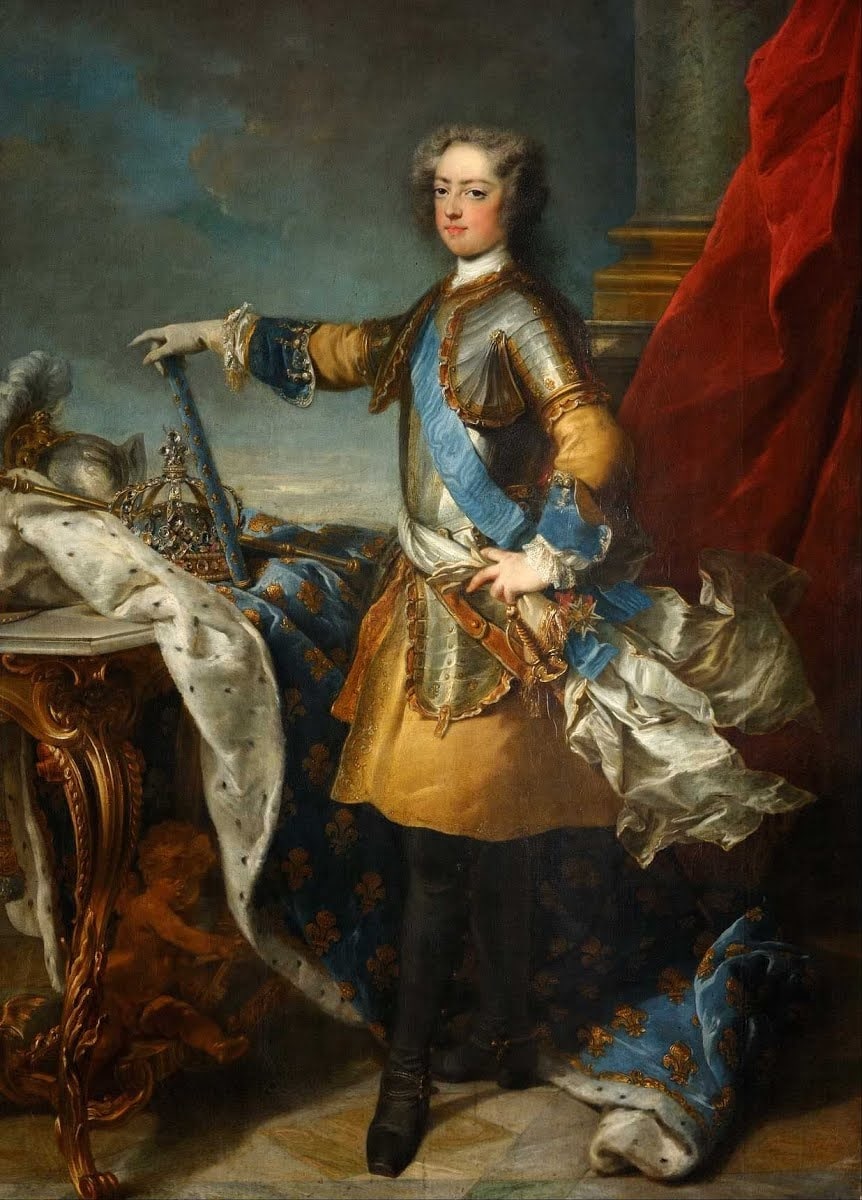 Louis XV, king of France and Navarre