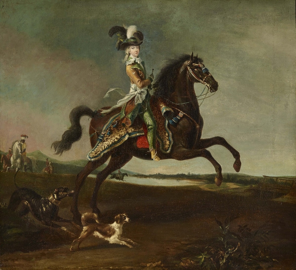 Marie-Antoinette, Queen of France, riding