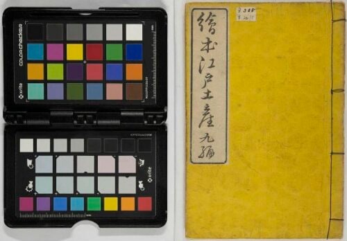 Picture Book of the Souvenirs of Edo (Ehon Edo miyage), vol.9