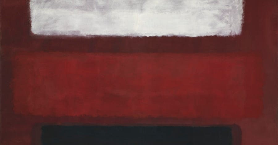 <em>No. 9 (White and Black on Wine)</em>