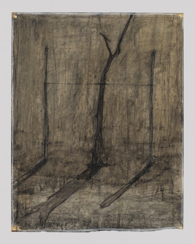 Untitled black landscape