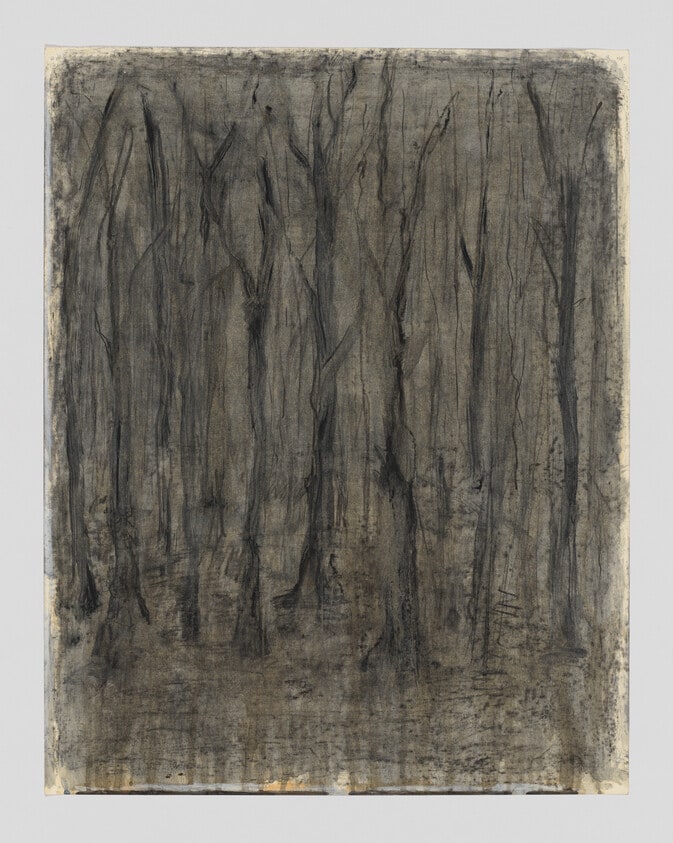 Untitled black landscape (Trees)
