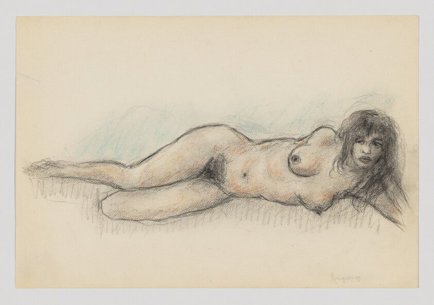 Untitled (Reclining Nude)