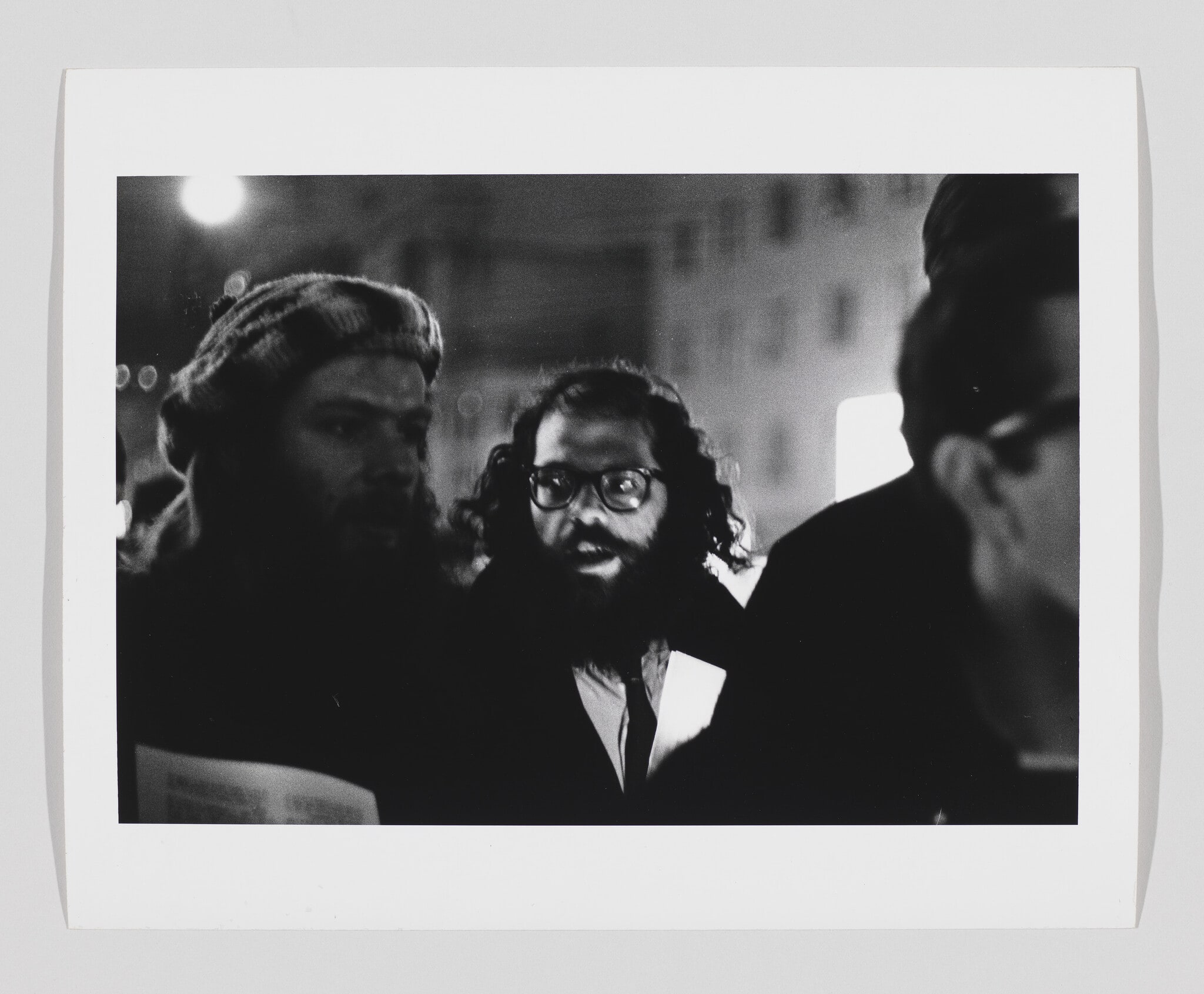 (March for Freedom of Expression, New York, Peter Orlovsky and Allen Ginsberg)