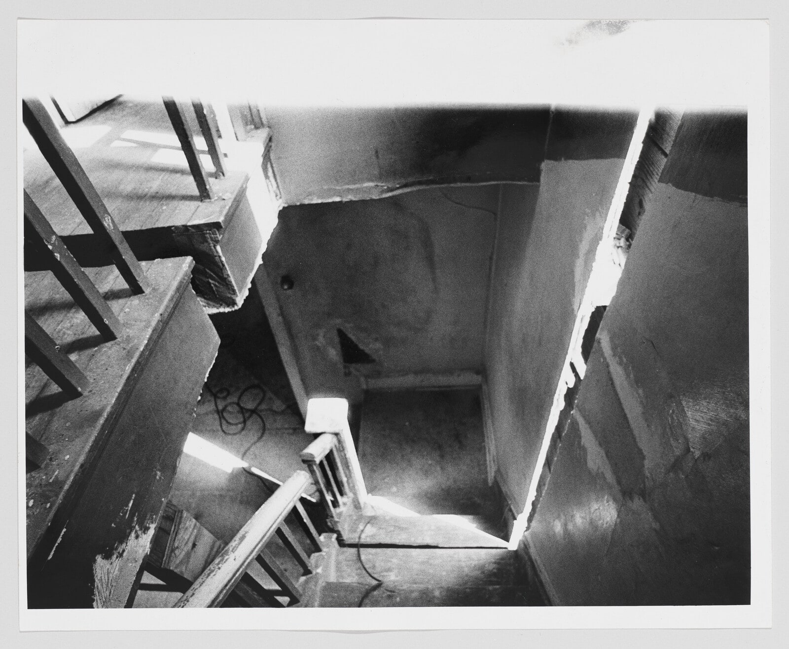 Splitting 1 (Documentation of the action "Splitting" made in 1974 in New Jersey, United States)