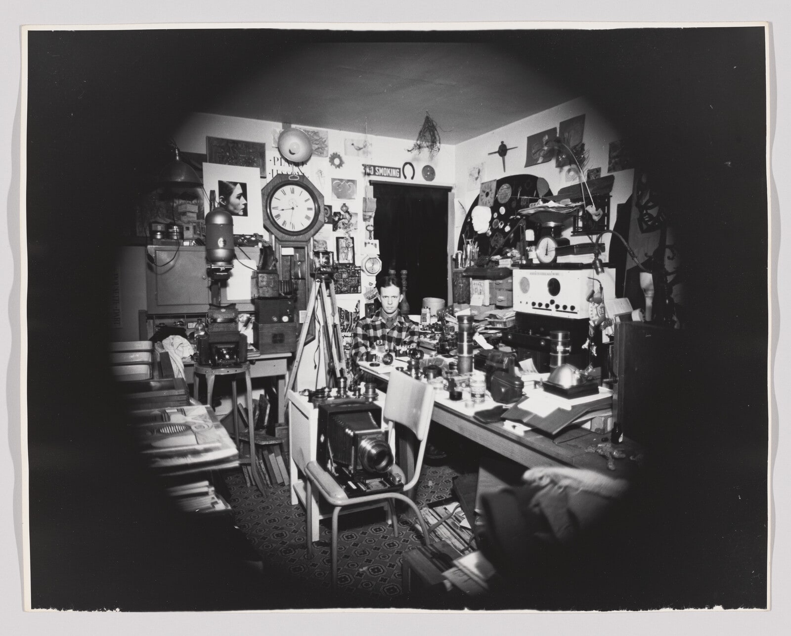 Self Portrait in Photography Studio