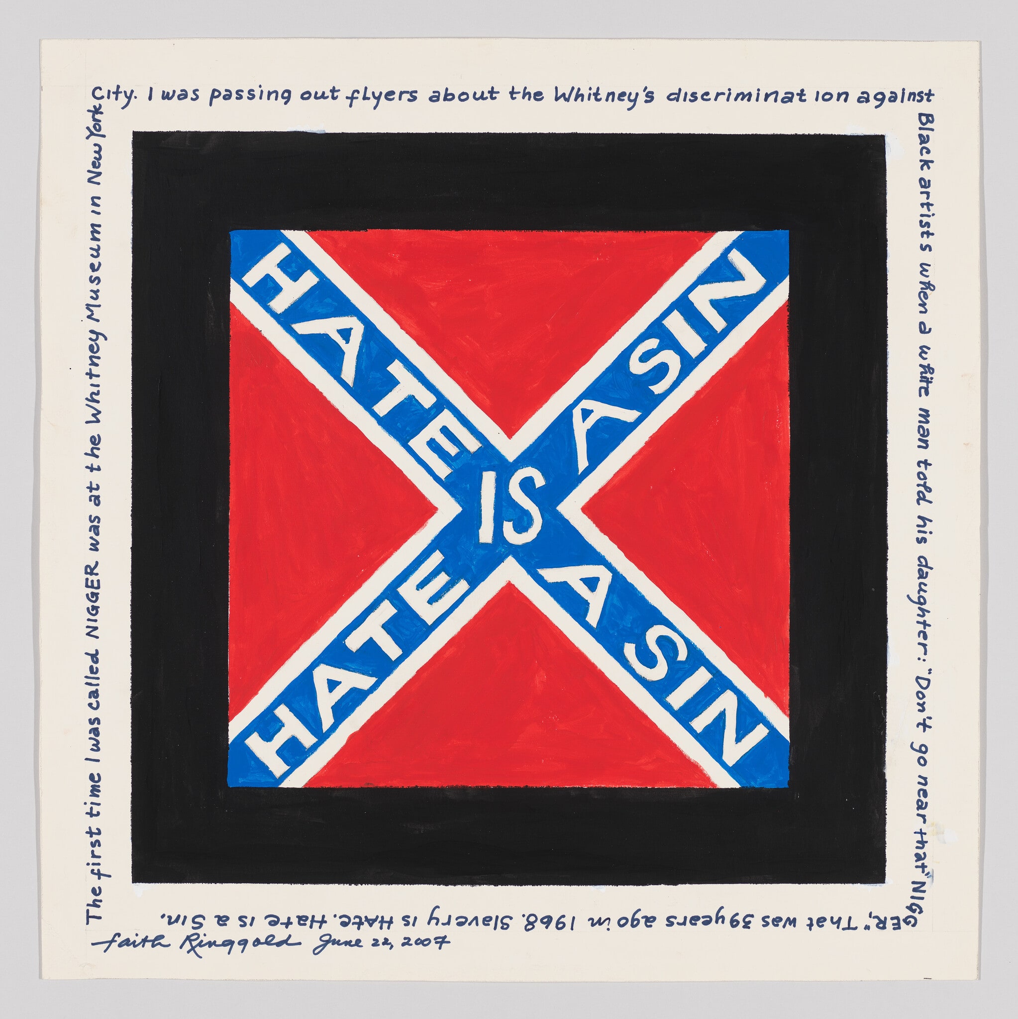 Hate Is a Sin Flag