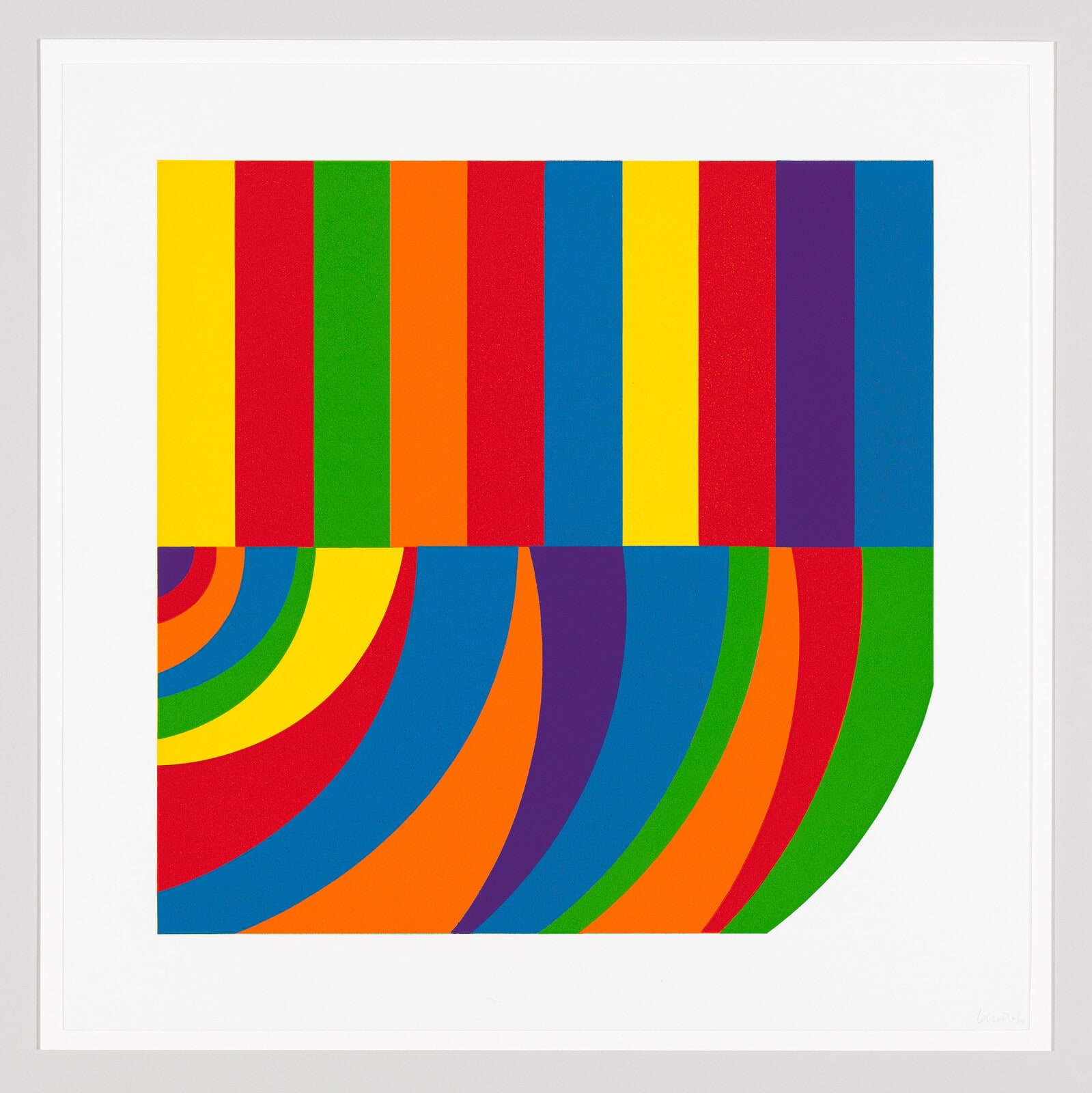 Arcs and Bands in Color