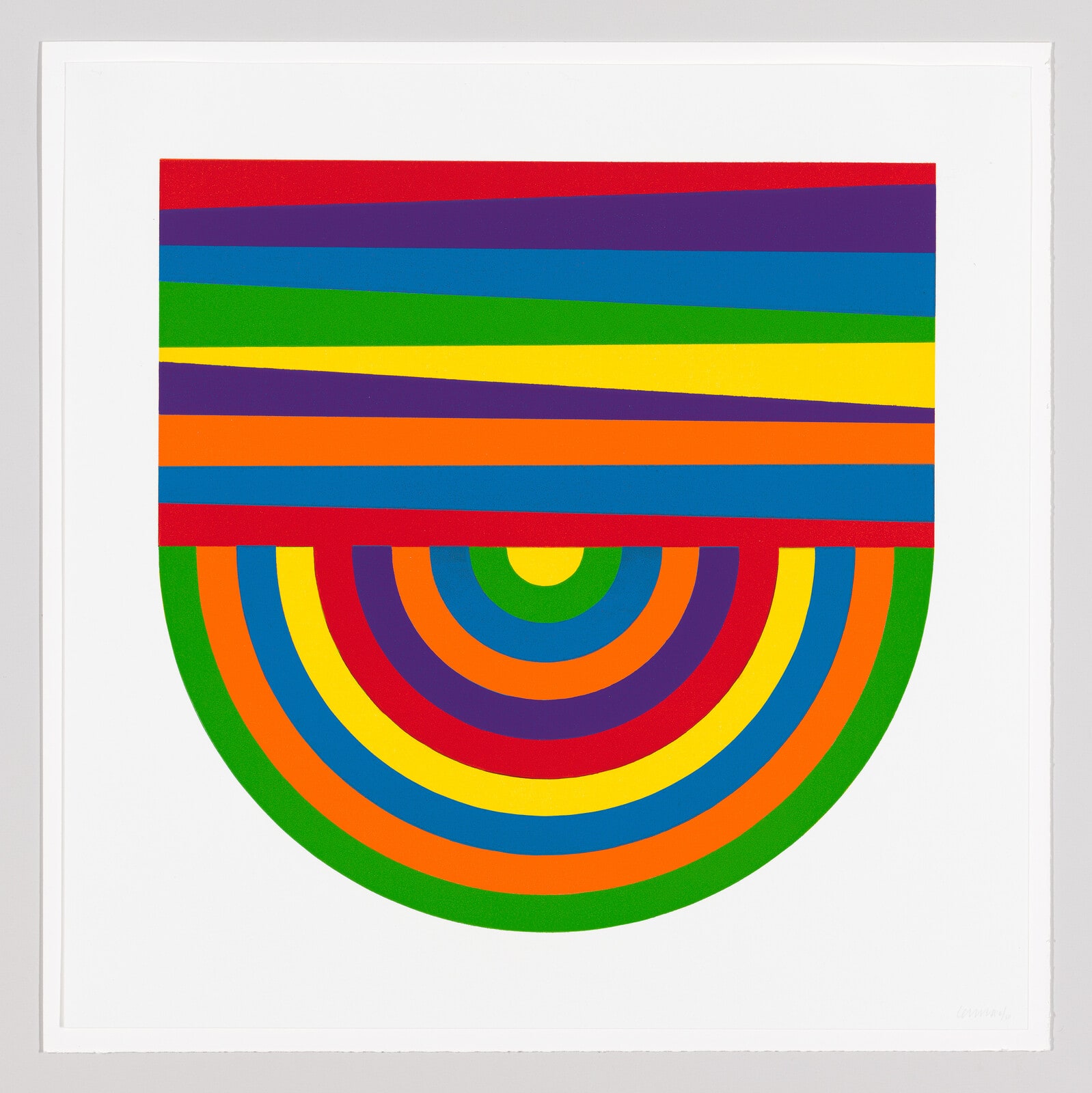 Arcs and Bands in Color