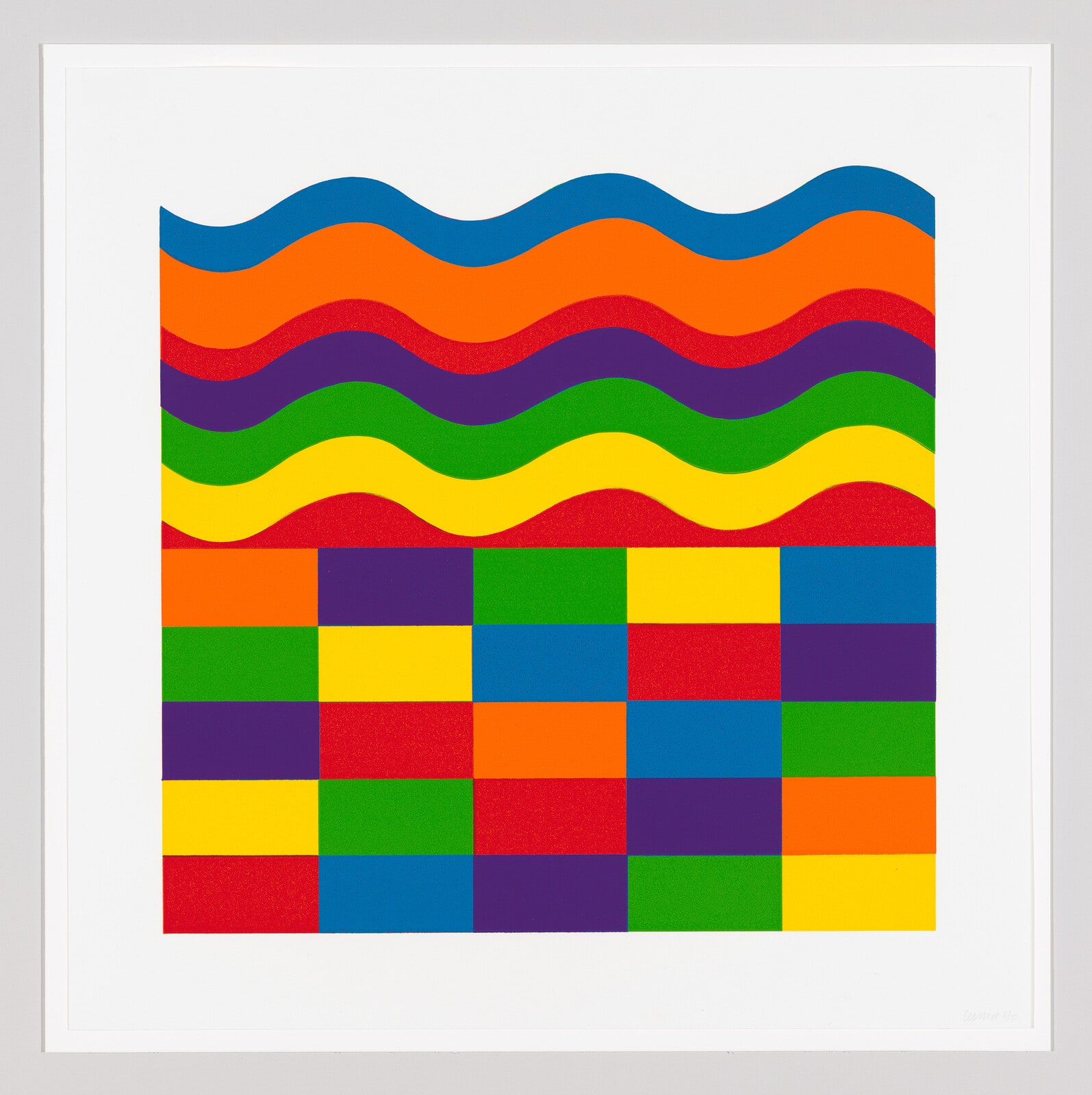 Arcs and Bands in Color