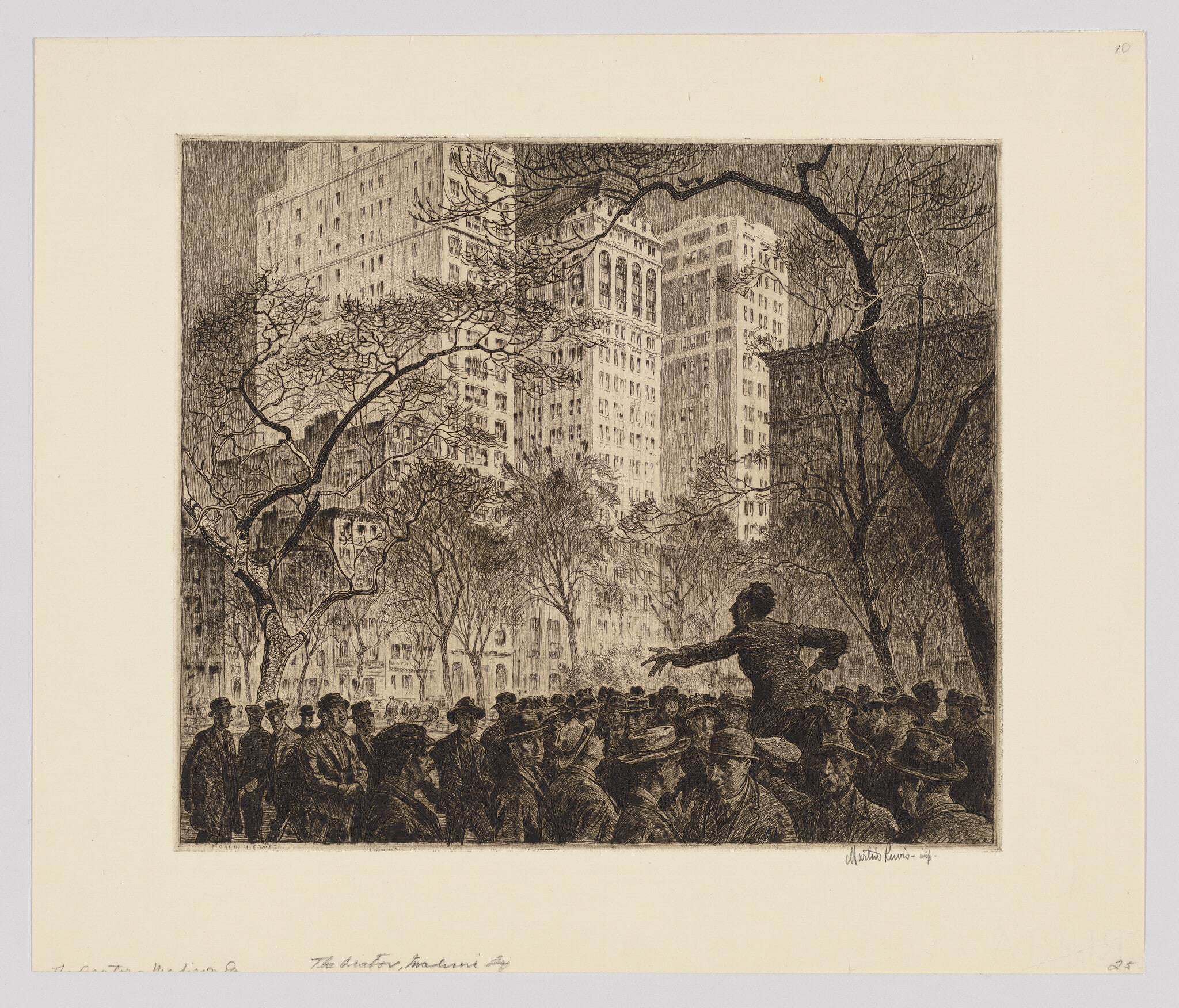 The Orator, Madison Square