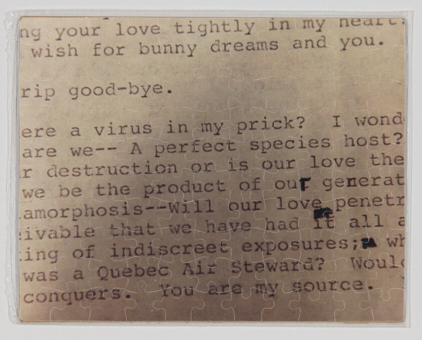 “Untitled” (Love Letter From The War Front)