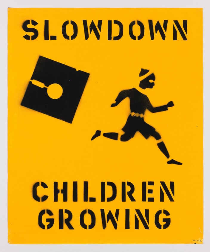 Slow Down Children Growing and One Other